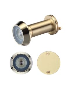 Polished Brass 180 degree Door Viewer, 34-54mm | ZAB30PB