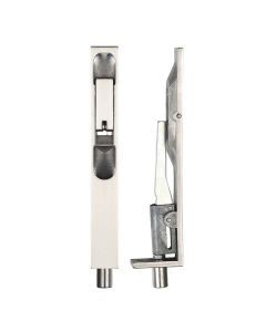 20 x 150mm Polished Stainless Steel Lever Action Flush Bolts - Squared | ZAS02PS