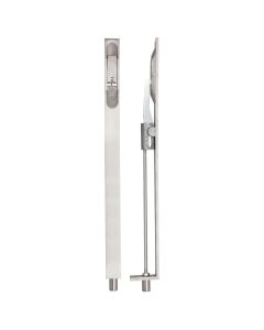 20 x 305mm Satin Stainless Steel Lever Action Flush Bolt - Squared | ZAS05SS