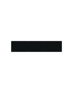 Black 700mm x 150mm Kick Plate | ZAS36-700-B-PCB