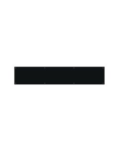 Black 762mm x 150mm Kick Plate | ZAS36-762-B-PCB