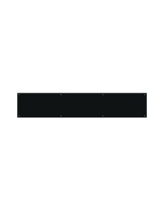 Black 800mm x 150mm Kick Plate | ZAS36-800-B-PCB