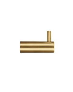 Favo Satin Brass Single Robe Hook | ZAS76FSB