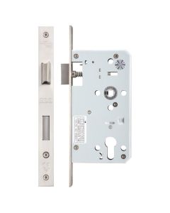 Satin Stainless Steel DIN escape 60mm backset Euro Sashlock Case | ZDL7260ESCSS