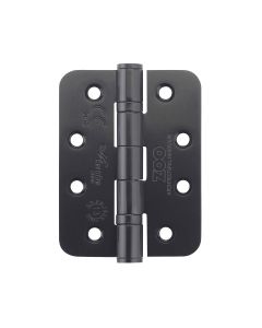 Pair Powder Coated Black 102mm 4