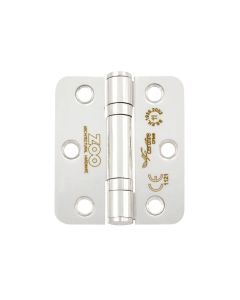 Pair Polished Stainless Steel 76mm (3