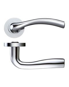 Set Polished Chrome Siena Designer Lever | ZPZ050CP