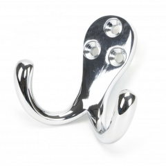 From the Anvil Polished Chrome Celtic Double Hook | 46298