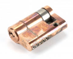 From the Anvil Polished Bronze 35/10 5 pin Euro Single Cylinder | 45881