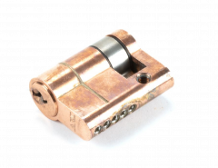From the Anvil Polished Bronze 30/10 5 pin Euro Single Cylinder  | 45877