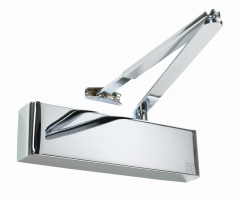 Rutland Polished Stainless Steel Overhead Door Closer | TS9206PSS