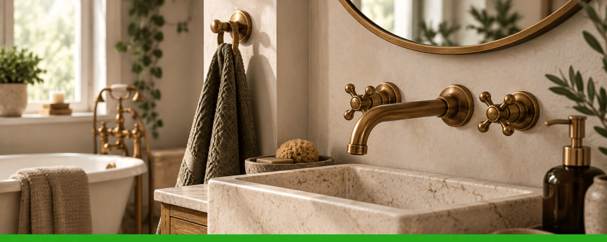 How to Use Antique Brass Hardware Throughout Your Home