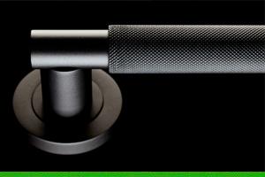Deep dive into the matte black Varese knurled lever by Carlisle Brass