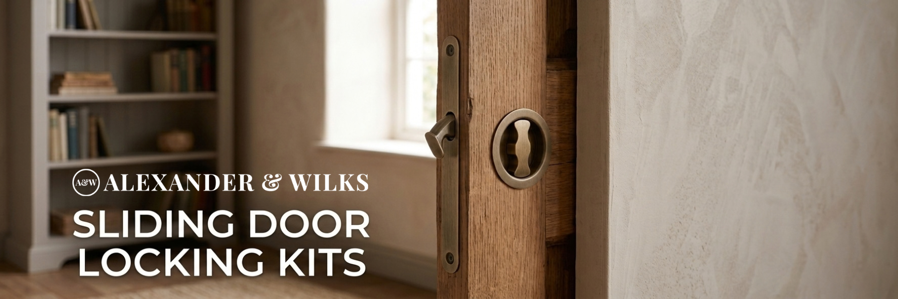 Sliding door locks and latches